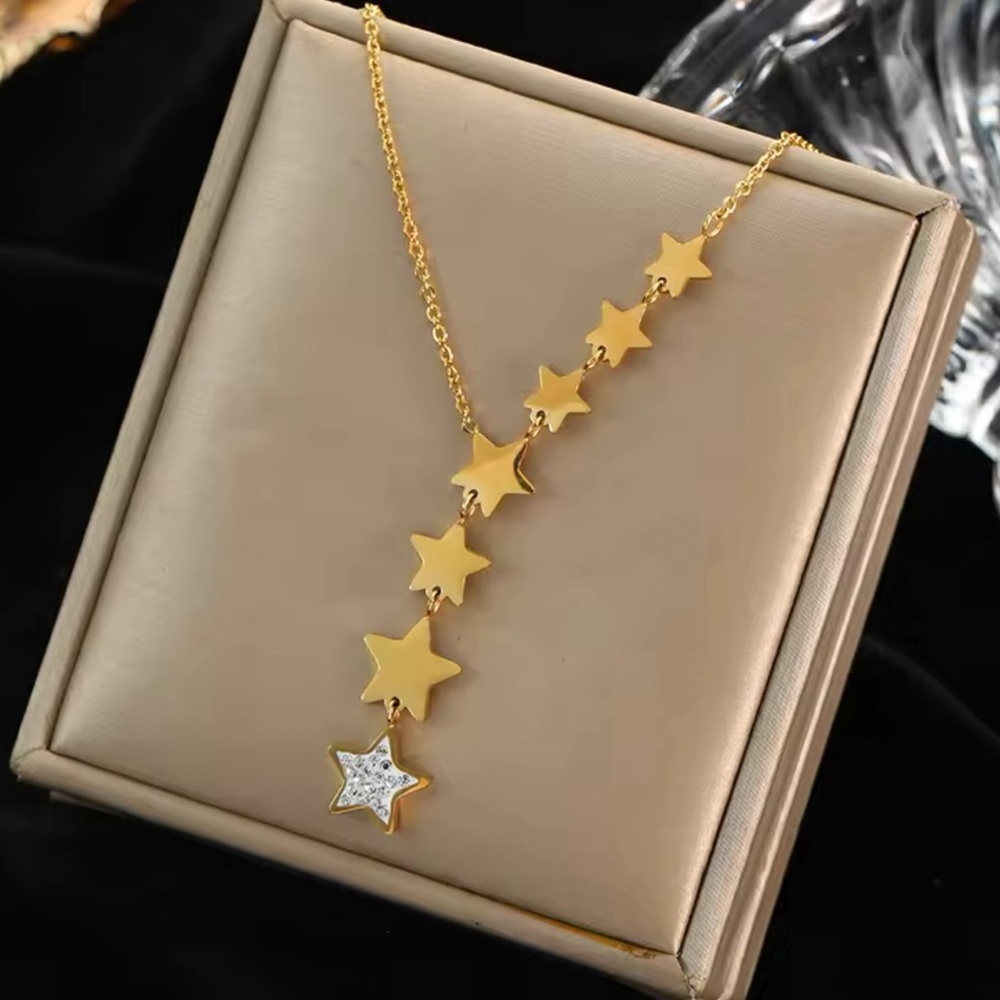 Necklace with 5 Stars